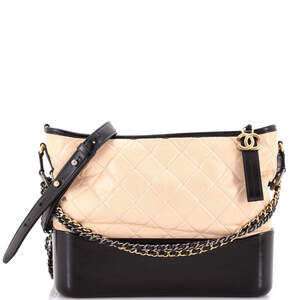 Chanel Gabrielle Hobo Quilted Aged #233847C22B